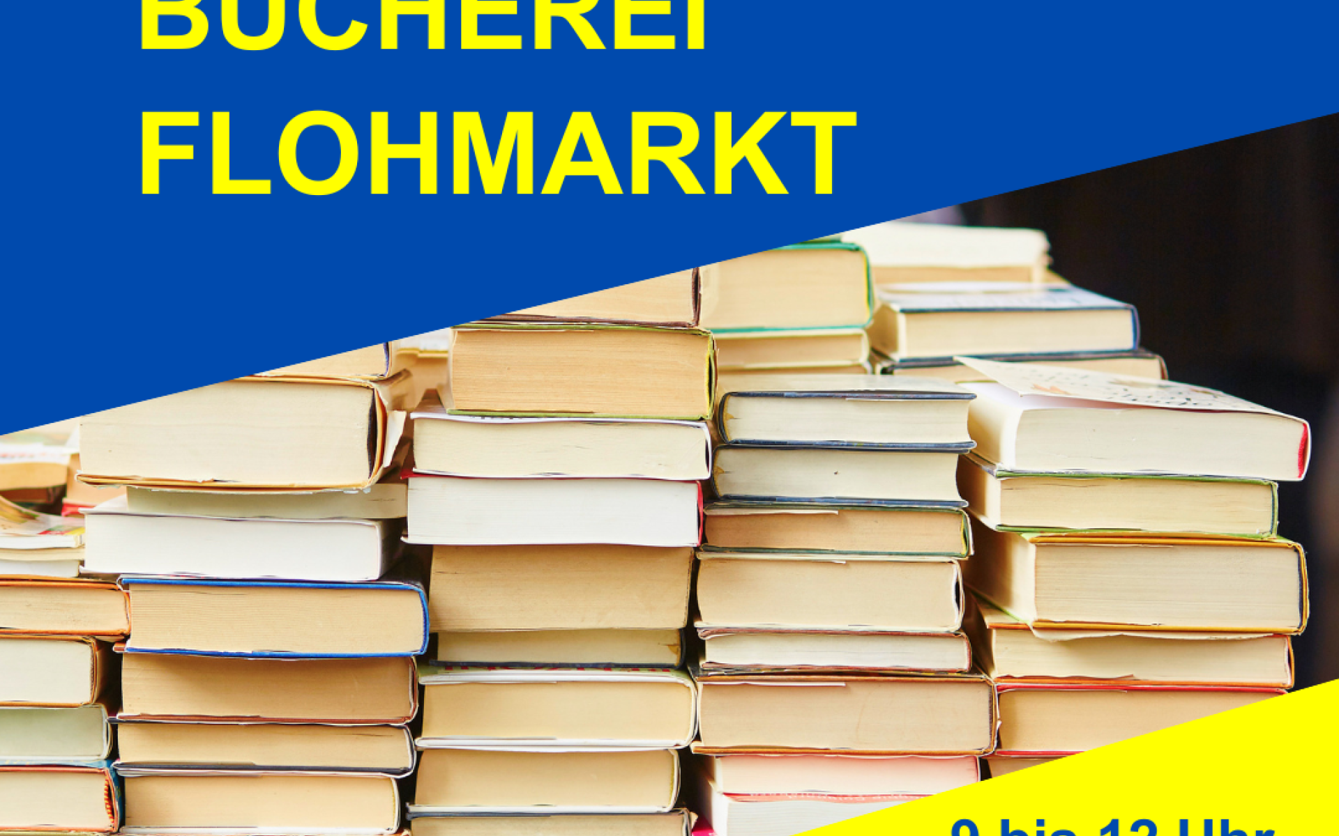 Inserat Büchereiflohmarkt